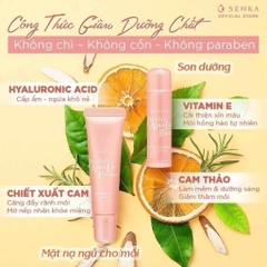 Senka - Son Dưỡng Môi Cấp Ẩm Senka Perfect Aqua Lip Balm 4.5g (Ban Ngày)