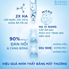 Senka - Tinh Chất Senka Dưỡng Ẩm Chuyên Sâu Và Ngừa Lão Hóa 30ml Deep Moist 3X HA Serum