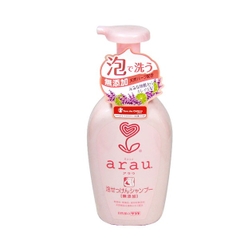 Tokyo Saraya - Dầu Gội Đầu Tạo Bọt Arau Tokyo Saraya Nhật Bản 500ml Chiết Xuất Từ Thảo Mộc Dưỡng Cho Tóc Và Da Đầu Bóng Khỏe Cho Bé