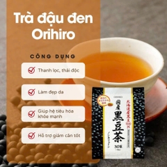 Orihiro - Trà Đậu Đen Orihiro 30 Gói 180g Thanh Nhiệt Giải Độc