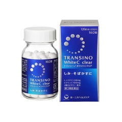 TRANSINO - Viên Uống Trắng Da Giảm Nám Transino White C (120 Viên)