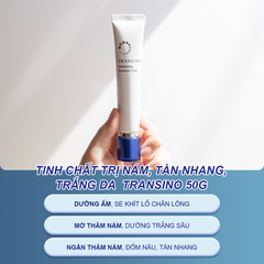 Transino Nhật Bản - Bộ Đôi Tinh Chất, Kem Dưỡng Đặc Trị Nám Dưỡng Trắng Da