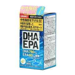 ORIHIRO- Viên uống bổ não người lớn DHA EPA 180 viên ( 30 ngày)