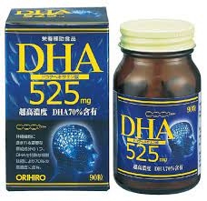 ORIHIRO_Viên uống bổ não, tăng cường trí nhớ DHA 525 mg Orihiro  - Hàng Nhật Nội Địa