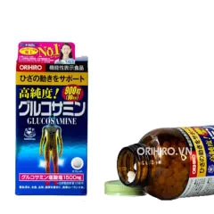 ORIHIRO - Viên uống bổ xương khớp Glucosamine 900 viên ( 90 ngày)