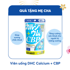 DHC - Viên Uống Bổ Sung Canxi Calcium + CBP DHC 60 ngày (240 viên)