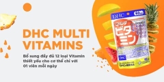 DHC - Viên Uống Bổ Sung 13 Vitamin Tổng Hợp Nhật Bản Gói 30 Ngày (30 Viên)