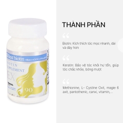 NDYunited - Viên Uống Mọc Tóc Biotin EX 90 Viên