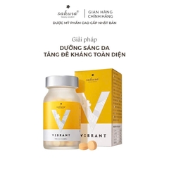 Sakura Beauty - Viên Uống Trắng Da Trị Nám Sakura Vibrant Nhật Bản 150 viên