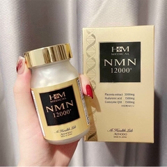 NMN 12000+ - Viên Uống Trẻ Hóa Tái Tạo Làn Da Alshodo (60 Viên)