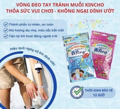 Kincho - Túi 30 Vòng Đeo Tay Chân Kincho Hương Hoa
