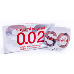 Sagami - Bao Cao Su Sagami Original 0.02mm - 2 Chiếc