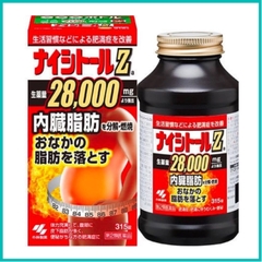 KOBAYASHI - Viên Uống Giảm Mỡ Bụng Naishitoru Z 28000mg Hộp 315 viên (21 ngày)
