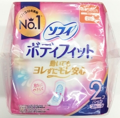 Unicharm Sofy - Set Băng Vệ Sinh Ban Ngày Không Cánh (28 Miếng x 2 Gói)
