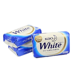 Kao - Xà Phòng White Hương Sữa Làm Sạch Dưỡng Da (130g)