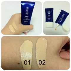 KOSE - Kem nền trang điểm BB Sekkisei 01 (tone sáng)