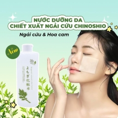 Chinoshio Mugwort - Nước Dưỡng Da Chiết Xuất Ngải Cứu Làm Dịu Da (500ml)