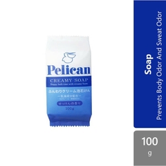 Pelican - Xà Phòng Pelican Creamy Soap Chiết Xuất Từ Dầu Cọ 100g