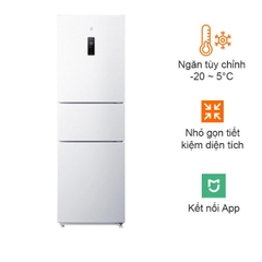 Tủ Lạnh 3 Cửa Xiaomi Mijia 256L – Cửa giữa điều chỉnh nhiệt độ linh hoạt, Hạn chế đông dính