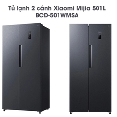 Tủ lạnh Xiaomi Mijia 501L BCD-501WMSA 2 cánh siêu tiết kiệm điện thông minh, êm ái 2024