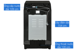 Máy giặt Samsung Inverter 24kg WF24B9600KV/SV lồng ngang
