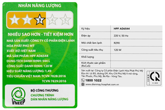 Tủ đông Hòa Phát HPF AD6544.1 544L dàn đồng -30oC