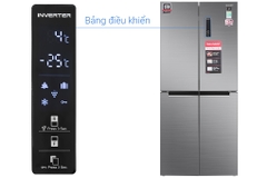 Tủ lạnh Sharp Inverter 401 lít Multi Door SJ-FXP480VG-SL