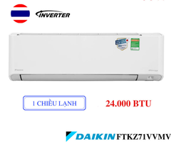 Điều hòa Daikin 1 chiều 24000BTU inverter FTKZ71VVMV