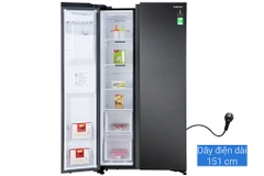 Tủ lạnh Samsung Inverter 635 lít RS64R5301B4/SV