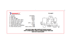 Tủ mát mini Sanaky 52 lít VH-60KL