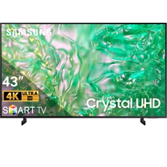 Smart Tivi Samsung 4K 43 inch UA43DU8000 Model Mới 2024