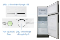 Tủ lạnh Sharp Inverter 196 lít SJ-X201E-DS