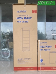 Tủ đông trưng bày Hòa Phát HSF AD8451.C1 mặt kính inverter 451L