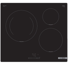 Bếp từ 3 vùng nấu Bosch PUJ611BB5E - Serie 4