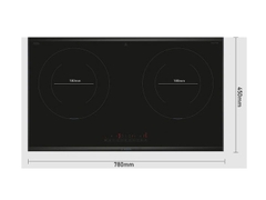 Bếp từ âm Bosch PPI8256XVN Serie 6 - 3.500W