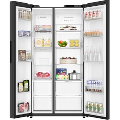 Tủ lạnh Side By Side Aqua Inverter 569 lít AQR-S633XA(SL)