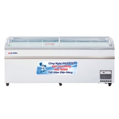 Tủ đông Alaska mặt kính cong KC-550CI