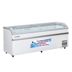 Tủ đông Alaska mặt kính cong KC-550CI