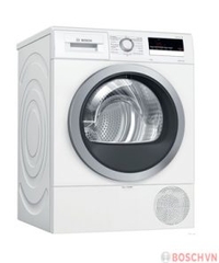 Máy sấy tụ hơi và bơm nhiệt Bosch WTR85V00SG thiết kế sang trọng, tính năng thông minh