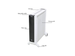Máy sưởi dầu Tiross 15 thanh TS9215