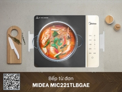 Bếp từ cảm ứng Midea MIC221TLBG AE- Hàng Chính hãng