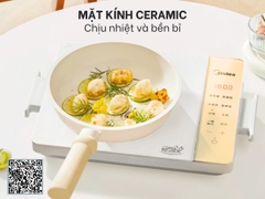 Bếp từ cảm ứng Midea MIC221TLBG OE- Hàng Chính hãng