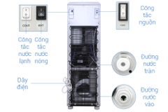 Máy lọc nước RO nóng nguội lạnh AOSmith ADR75-V-ET-1 5 lõi