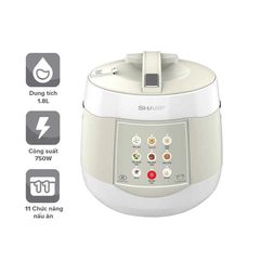 Nồi cơm điện tử 1,8L Sharp KS-COM1875I-RS