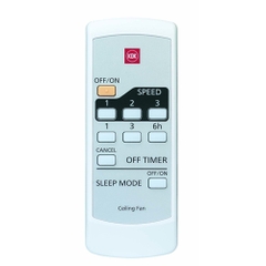 Quạt trần 3 cánh KDK R48SP (SIL) ti ngắn