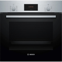 Lò nướng âm tủ Bosch HBF512BS1T seri 2, 3300W, 66 lít, 2 năm, đen - bạc
