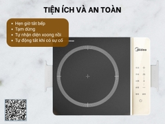 Bếp từ cảm ứng Midea MIC221TLBG AE- Hàng Chính hãng