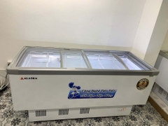 Tủ đông nằm kính cong Alaska KN-400 400 lít
