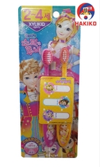 Bàn Chải Đánh Răng Bé Gái Công Chúa Sophie 2-4 Tuổi Set 2 Cái Hàn Quốc  소피루비 칫솔(2-4세) 2개