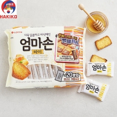 Bánh Bàn Tay Mẹ Ommasol Lotte Hàn Quốc 254G 엄마손파이